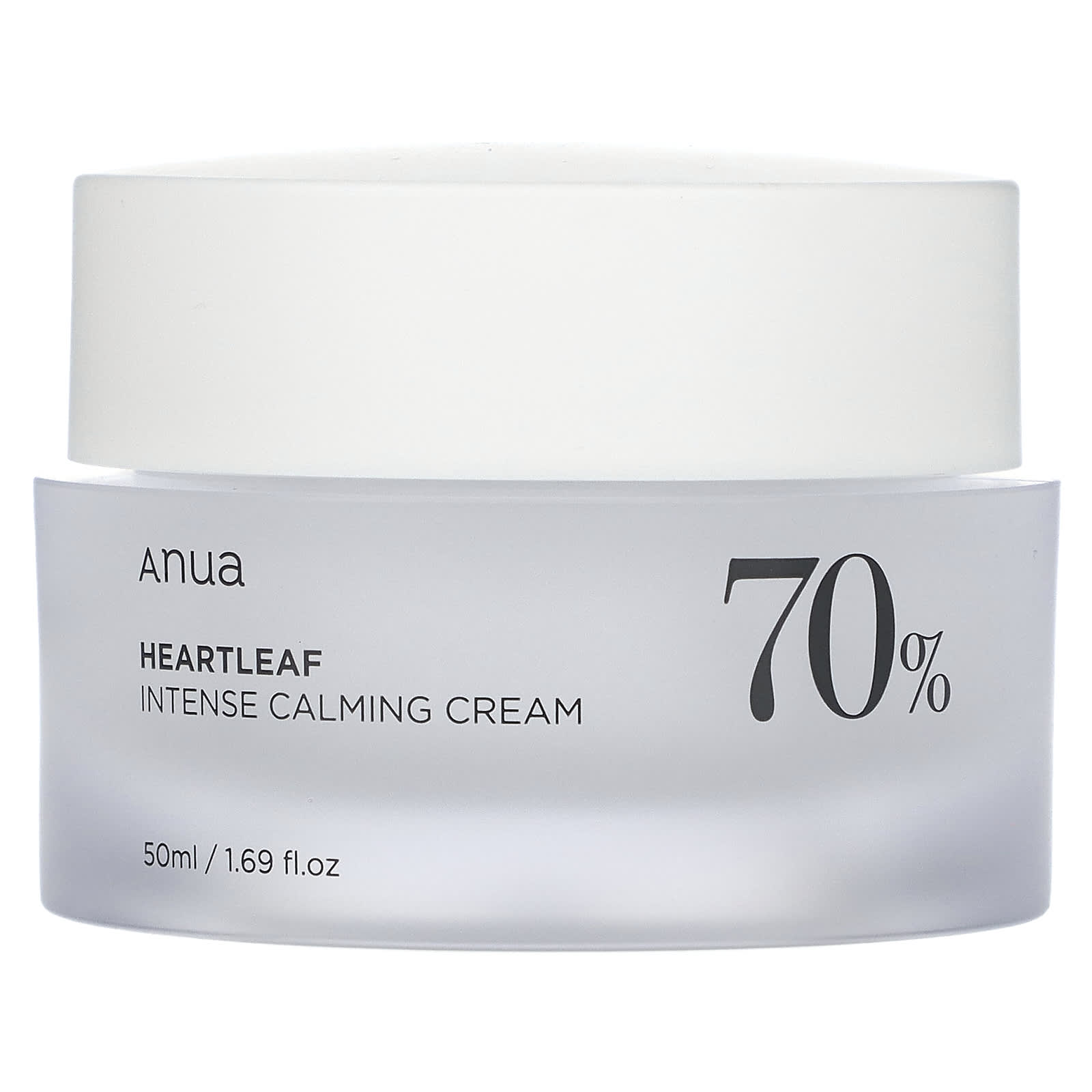 Crema calmante intensa al 70% de Heartleaf`` 50 ml (1,69 oz. Líq.)