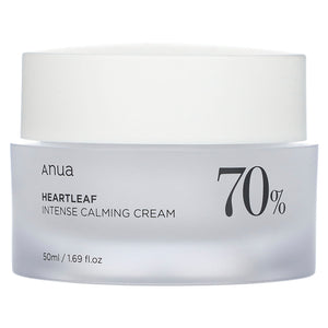 Crema calmante intensa al 70% de Heartleaf`` 50 ml (1,69 oz. Líq.)
