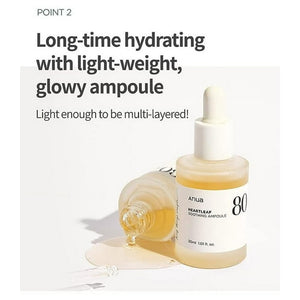 Anua Ampolla Calmante 80% de Hojas de Corazón 30 Ml
