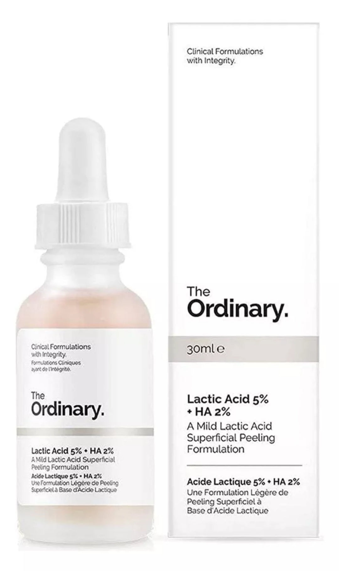 The ordinary 
Lactico Acido 5% + HA