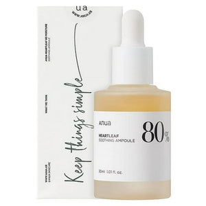 Anua Ampolla Calmante 80% de Hojas de Corazón 30 Ml